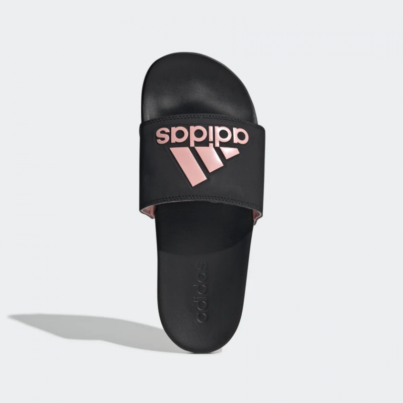 Adidas รองเท้าแตะ Adilette Comfort Slides | Core Black/Glow Pink/Core Black ( EG1866 ) - Image 5