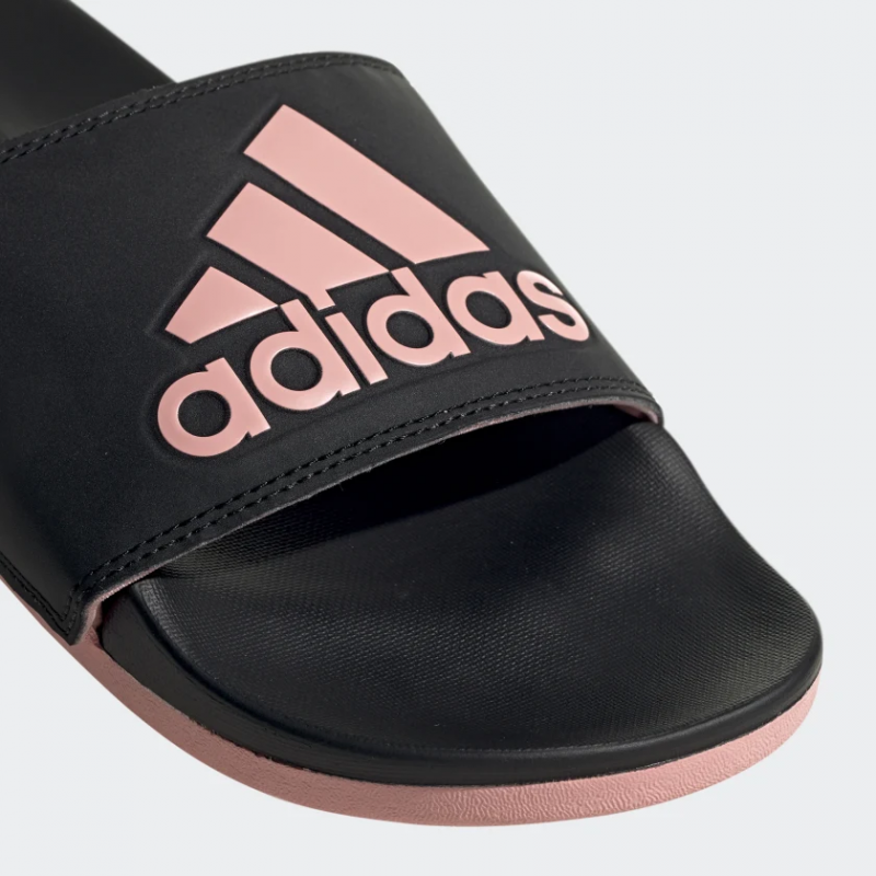 Adidas รองเท้าแตะ Adilette Comfort Slides | Core Black/Glow Pink/Core Black ( EG1866 ) - Image 7