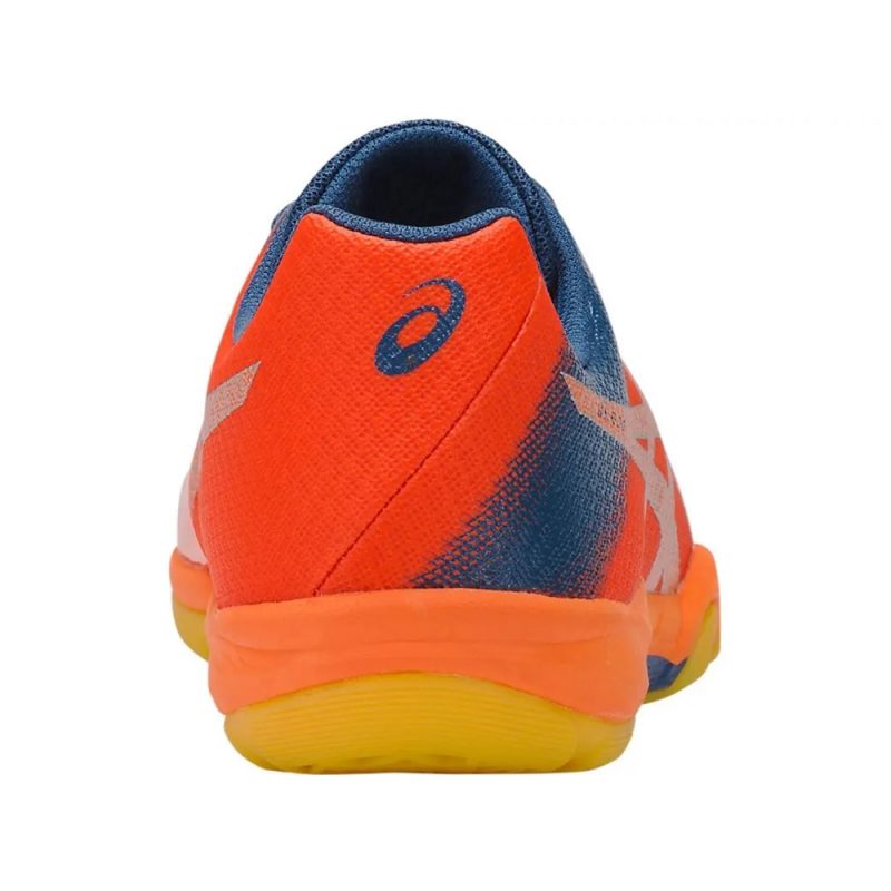 Asics รองเท้าแบดมินตันผู้ชาย Gel-Blade 6 | Orange/Silver ( R703N-811 ) - Image 5