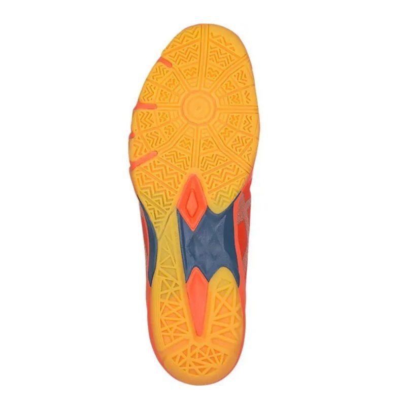 Asics รองเท้าแบดมินตันผู้ชาย Gel-Blade 6 | Orange/Silver ( R703N-811 ) - Image 7
