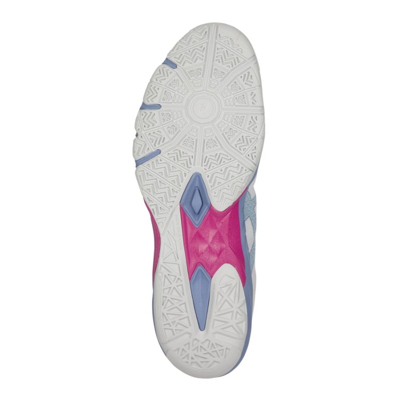 Asics รองเท้าแบดมินตันผู้หญิง Gel-Blade 6 | White/Icy Morning ( R753N-117 ) - Image 7