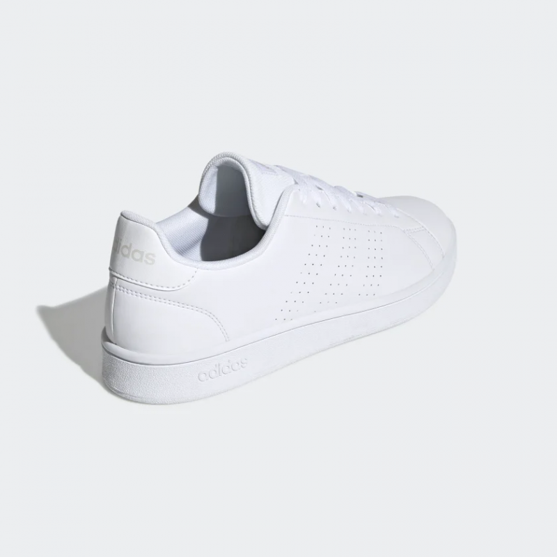 Adidas รองเท้าผ้าใบผู้ชาย Advantage Base | Cloud White/Cloud White/Raw White ( EE7692 ) - Image 3