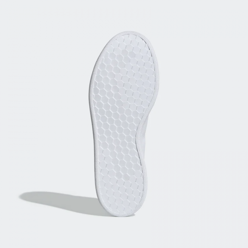 Adidas รองเท้าผ้าใบผู้ชาย Advantage Base | Cloud White/Cloud White/Raw White ( EE7692 ) - Image 6