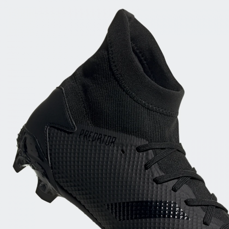 Adidas รองเท้าฟุตบอล / สตั๊ด Predator 20.3 FG | Core Black/Core Black/Dgh Solid Grey ( EF1634 ) - Image 8