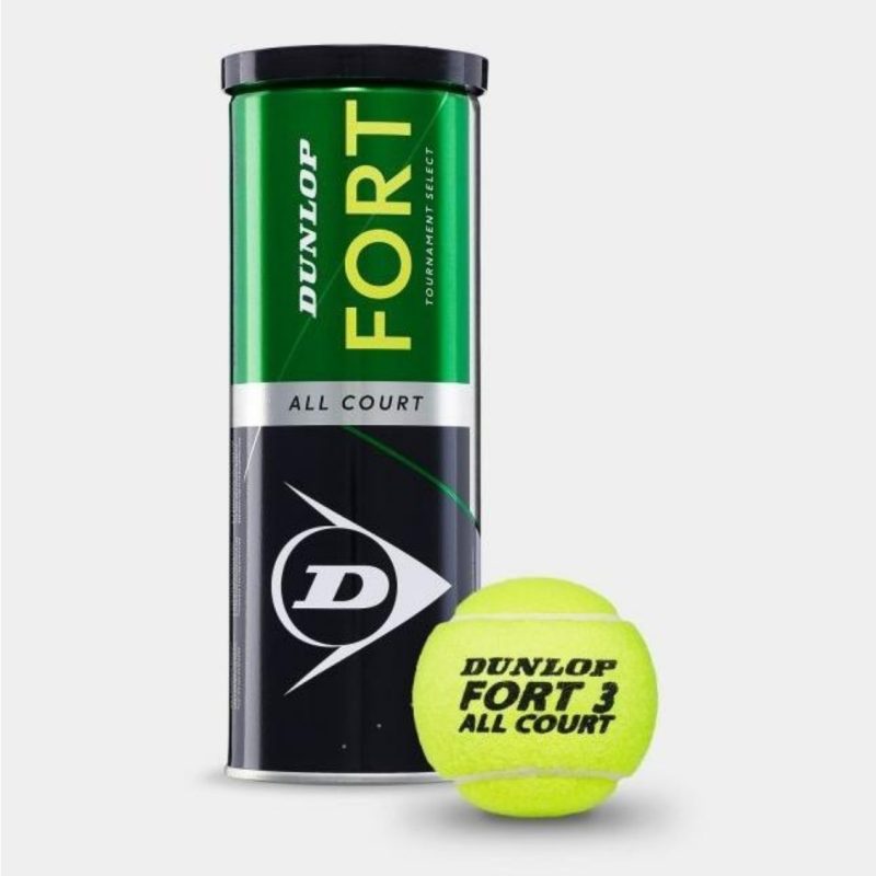 Dunlop ลูกเทนนิส Fort All Court Tennis Balls x 3 | Green ( 045566167620 )
