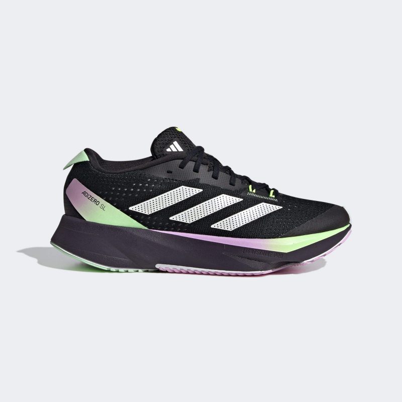 Adidas รองเท้าวิ่งผู้หญิง Adizero SL | Core Black/Zero Metalic/Green Spark ( IG8197 )