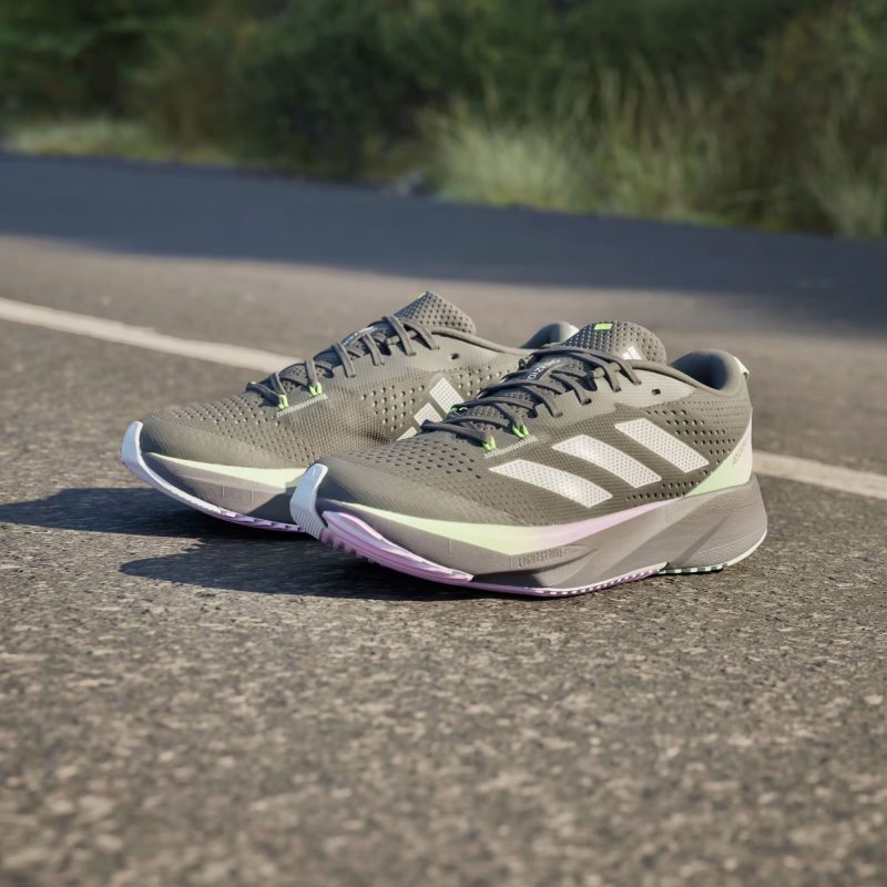 Adidas รองเท้าวิ่งผู้หญิง Adizero SL | Core Black/Zero Metalic/Green Spark ( IG8197 ) - Image 11