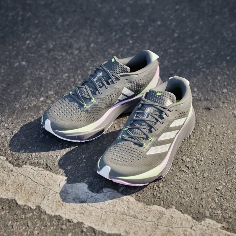 Adidas รองเท้าวิ่งผู้หญิง Adizero SL | Core Black/Zero Metalic/Green Spark ( IG8197 ) - Image 14