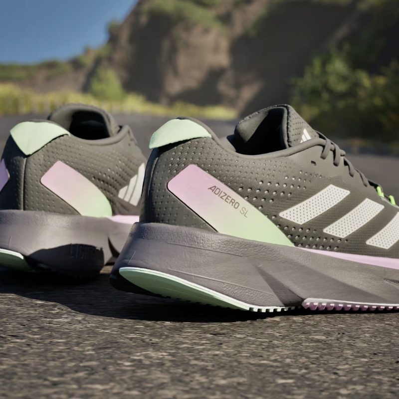Adidas รองเท้าวิ่งผู้หญิง Adizero SL | Core Black/Zero Metalic/Green Spark ( IG8197 ) - Image 16
