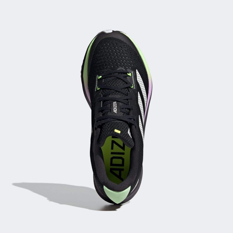 Adidas รองเท้าวิ่งผู้หญิง Adizero SL | Core Black/Zero Metalic/Green Spark ( IG8197 ) - Image 5