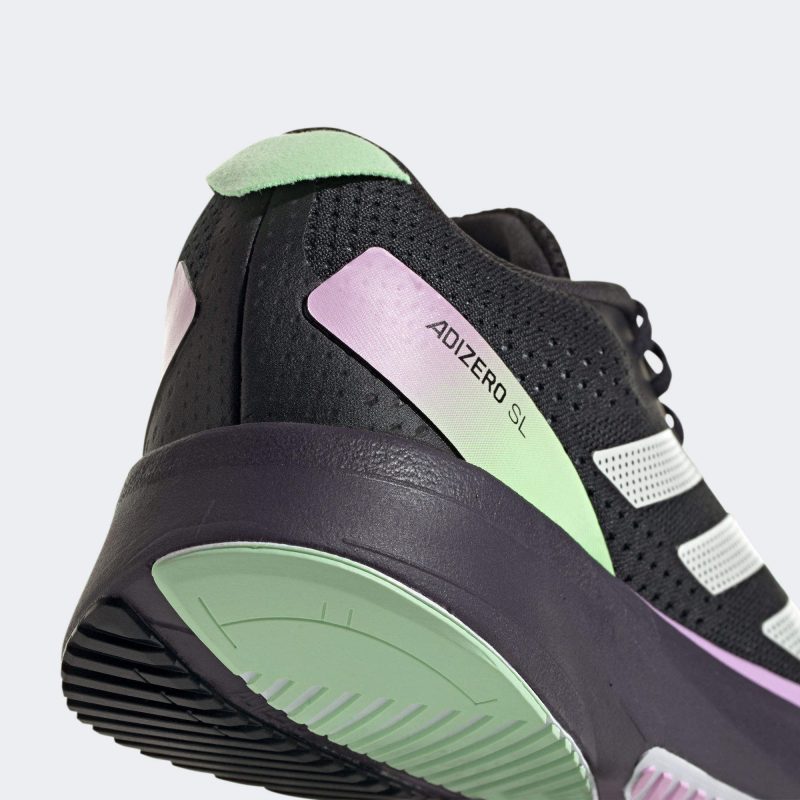 Adidas รองเท้าวิ่งผู้หญิง Adizero SL | Core Black/Zero Metalic/Green Spark ( IG8197 ) - Image 7