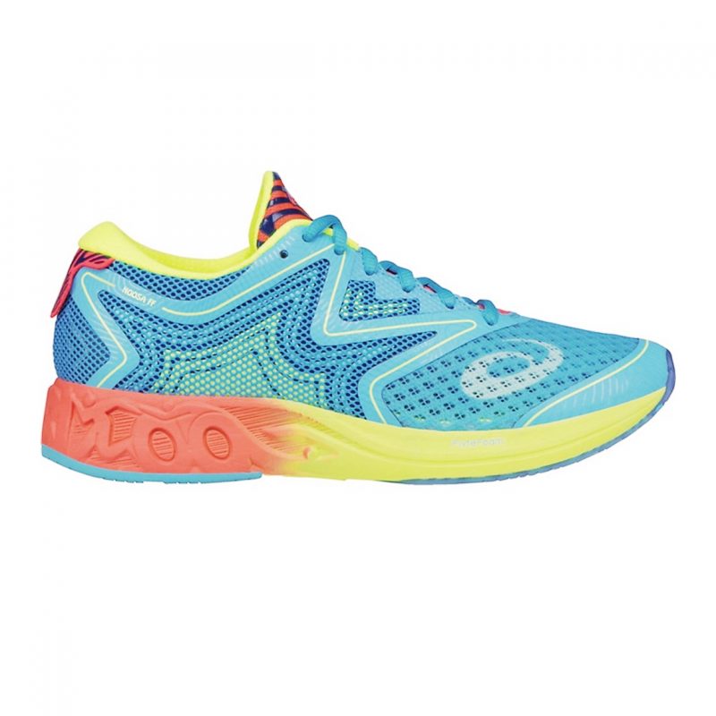 Asics รองเท้าวิ่งผู้หญิง Noosa FF | Aquarium/Flash Coral/Safety Yellow ( T772N-3906 )