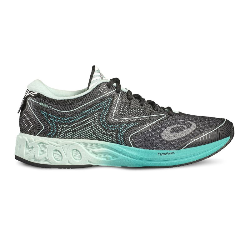 Asics รองเท้าวิ่งผู้หญิง Noosa FF | Black/Bay/Viridian Green ( T772N-9087 )
