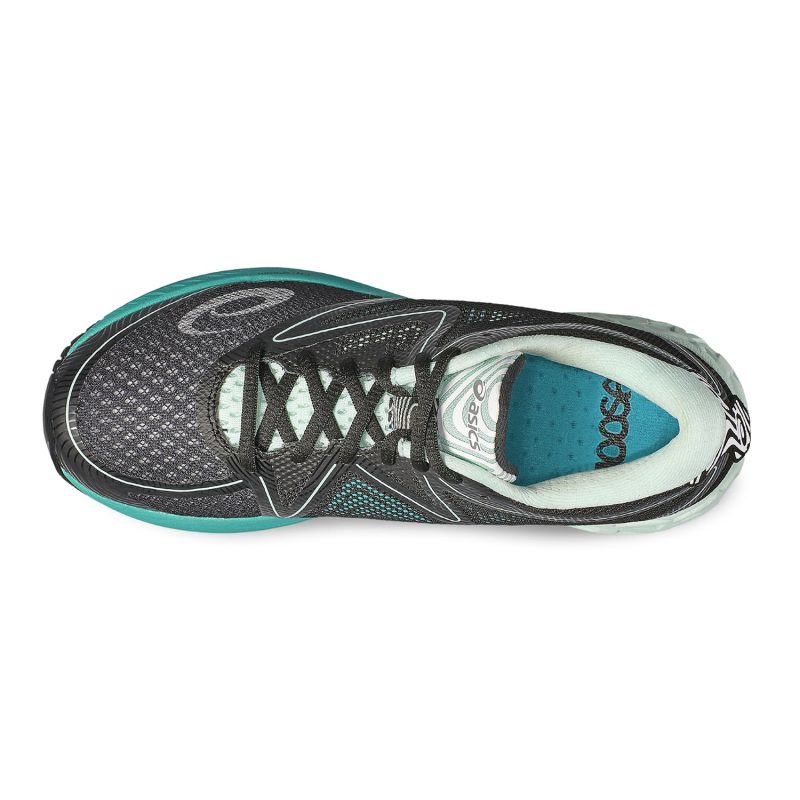Asics รองเท้าวิ่งผู้หญิง Noosa FF | Black/Bay/Viridian Green ( T772N-9087 ) - Image 2