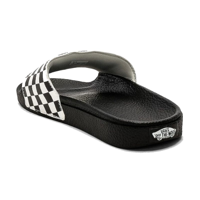 Vans รองเท้าแตะ Slide-On Checkerboard Sandals | Black/White ( VN0004KIIP9 ) - Image 10