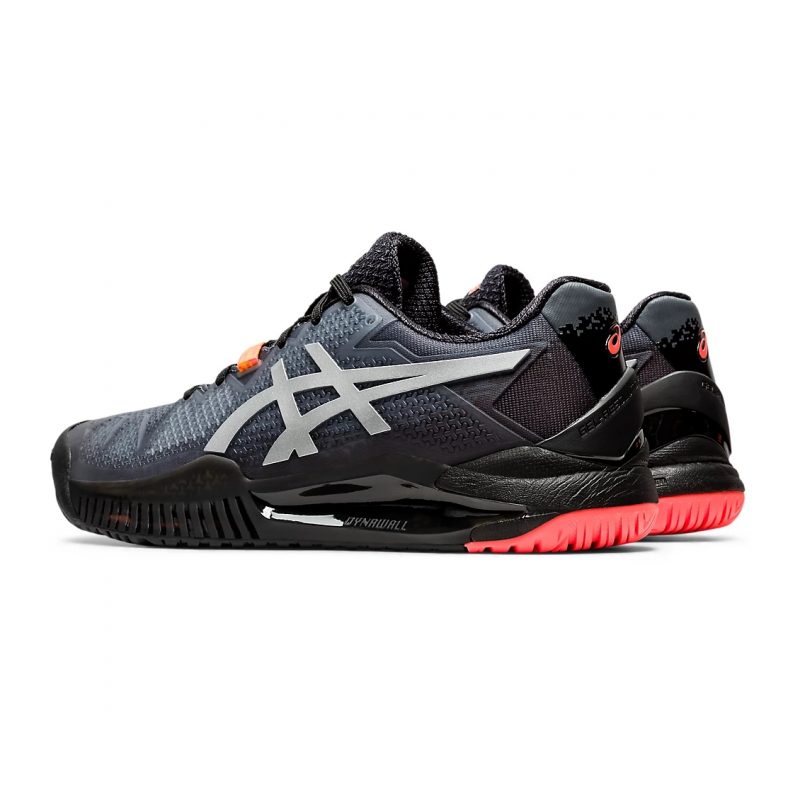 Asics รองเท้าเทนนิสผู้หญิง Gel-Resolution 8 L.E. | Black/Sunrise Red ( 1042A122-010 ) - Image 3