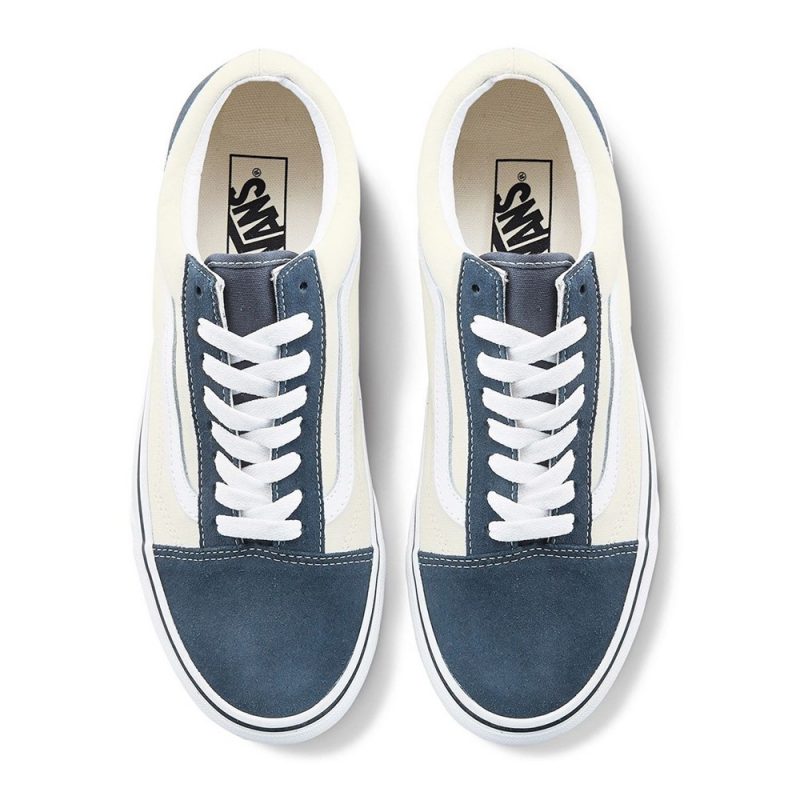 Vans รองเท้าผ้าใบ Old Skool 2-Tone | Antique White/India Ink ( VN0A4U3B21E ) - Image 5