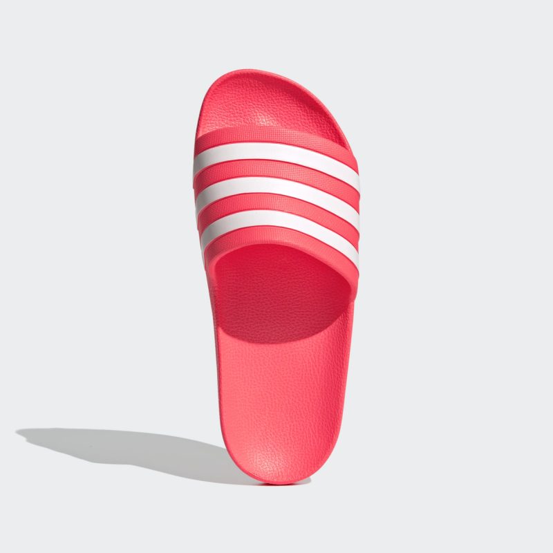 Adidas รองเท้าแตะ Adilette Aqua Slides | Signal Pink/Cloud White/Signal Pink ( FW4292 ) - Image 5