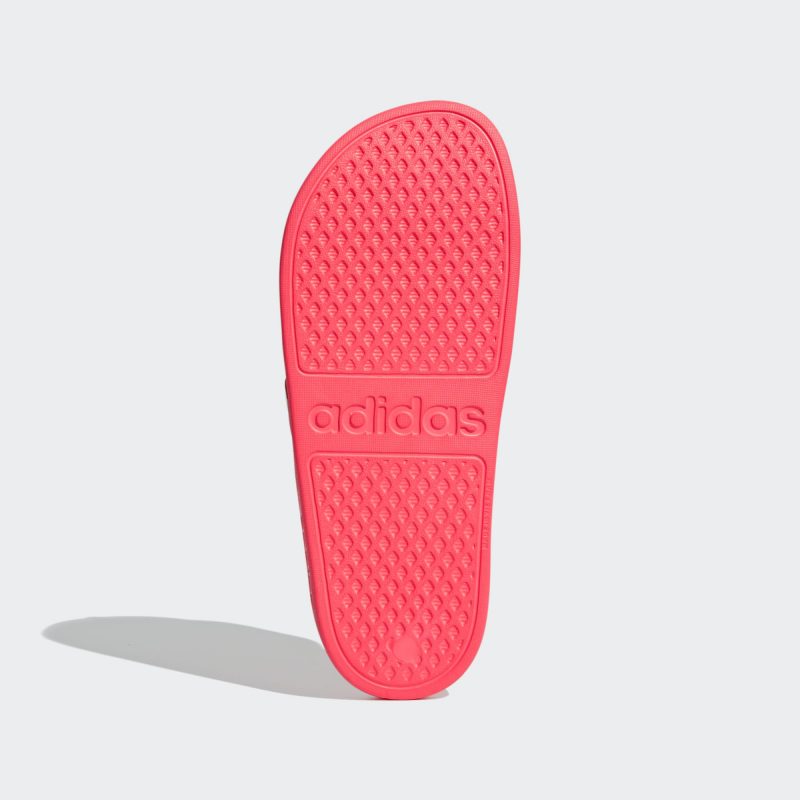 Adidas รองเท้าแตะ Adilette Aqua Slides | Signal Pink/Cloud White/Signal Pink ( FW4292 ) - Image 6