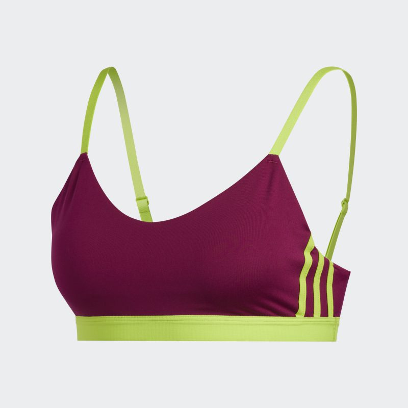 Adidas สปอร์ตบรา All Me 3-Stripes Bra ( GC7700 )