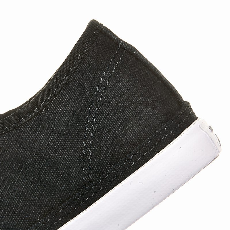 Converse รองเท้าผ้าใบผู้หญิง Jack Purcell Lp Ls Ox | Black/Natural/White ( 570483CS1BK ) - Image 7