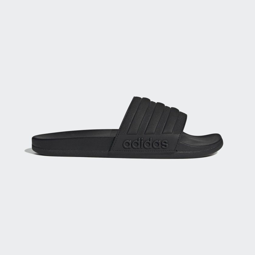 Adidas รองเท้าแตะ Adilette Comfort Slides | Core Black/Core Black/Core Black ( FW5337 )