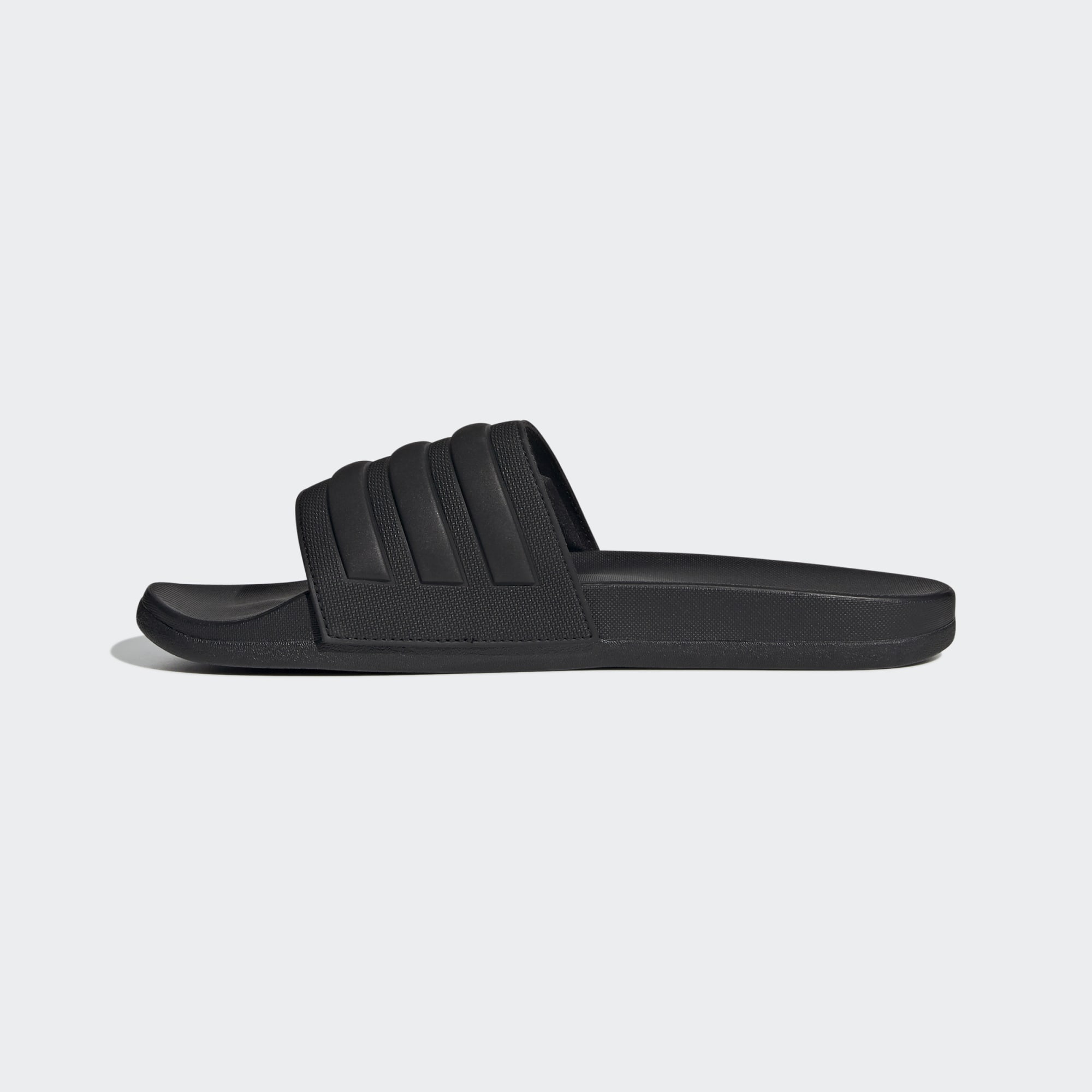 Adidas รองเท้าแตะ Adilette Comfort Slides | Core Black/Core Black/Core Black ( FW5337 ) - Image 4