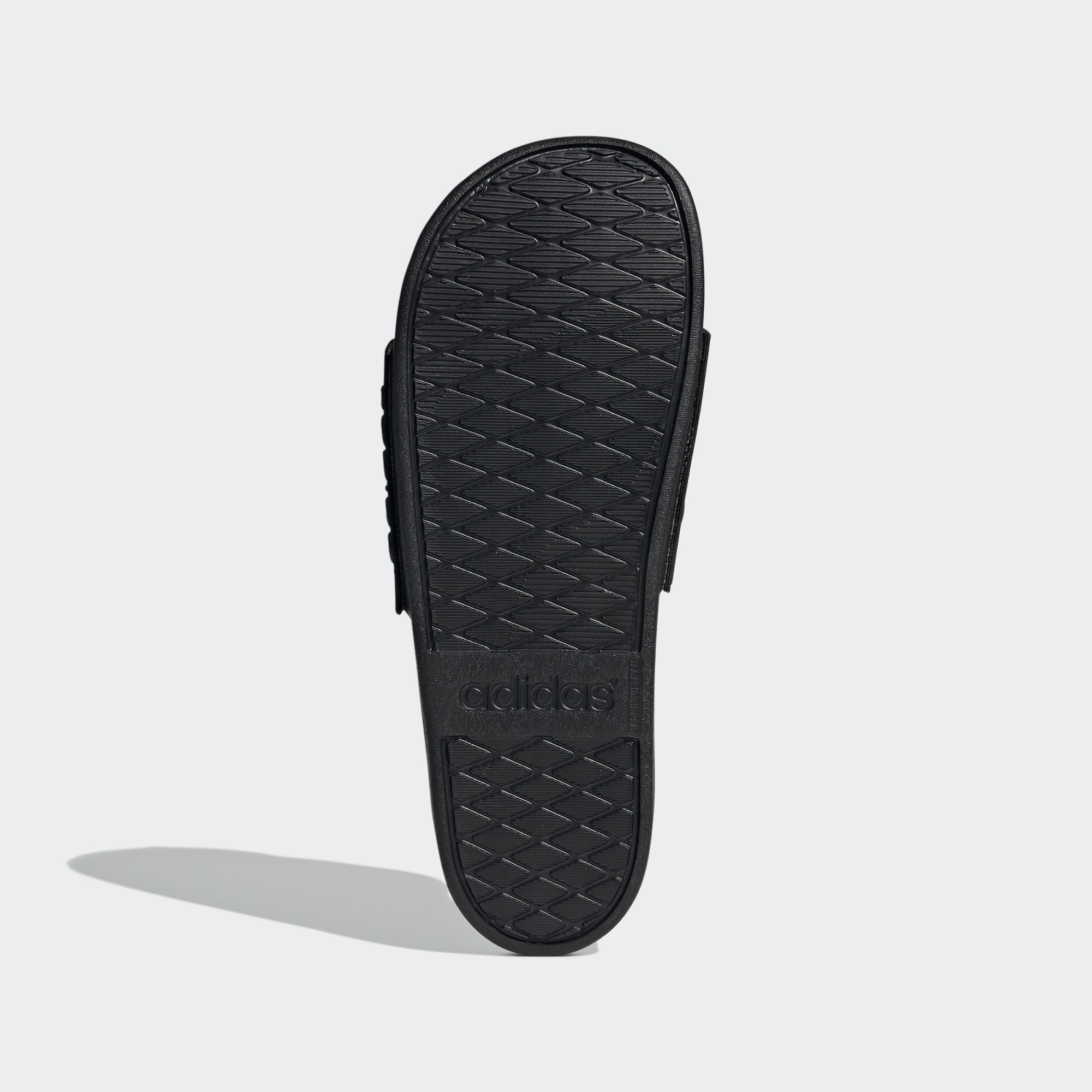 Adidas รองเท้าแตะ Adilette Comfort Slides | Core Black/Core Black/Core Black ( FW5337 ) - Image 6