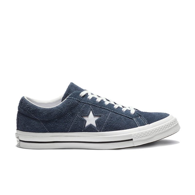 Converse รองเท้าผ้าใบ One Star Suede Ox | Navy/White/White ( 158371CNA )