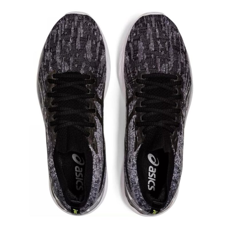 Asics รองเท้าวิ่งผู้ชาย Gel-Nimbus 23 Knit | Sheet Rock/Black ( 1011B008-020 ) - Image 6