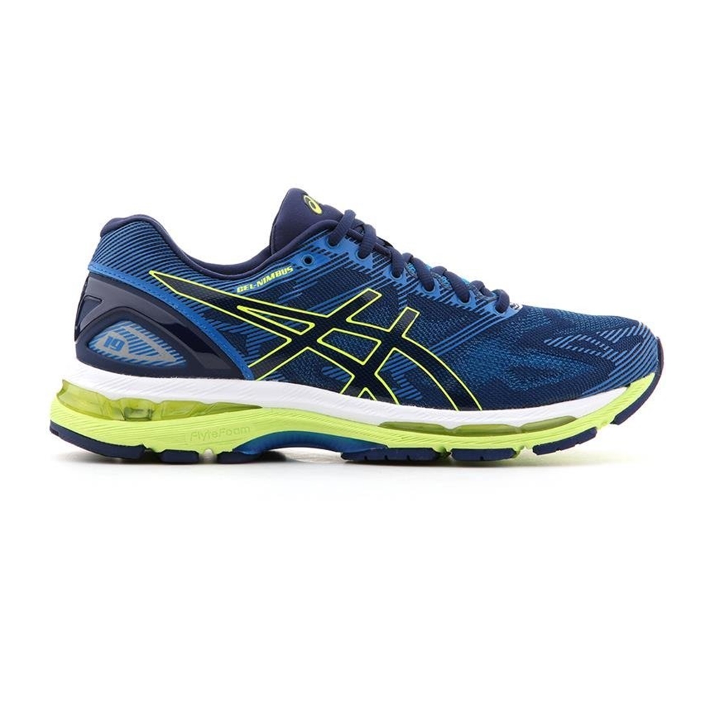 Asics gel nimbus 19 men's shoes clearance diva blue/white/indigo