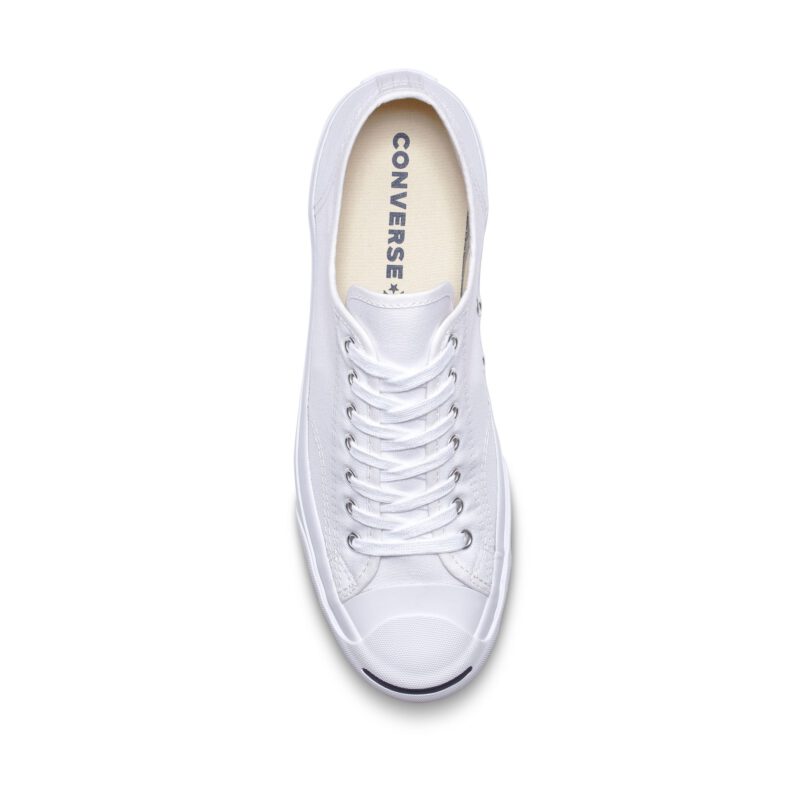 Converse รองเท้าผ้าใบ Jack Purcell Cp Ox | White/White ( 121004441WW ) - Image 6