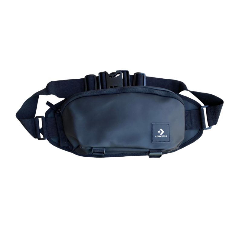 Converse กระเป๋าคาดอก/คาดเอว Sporty Waist Bag | Black ( 1261670F0BK )