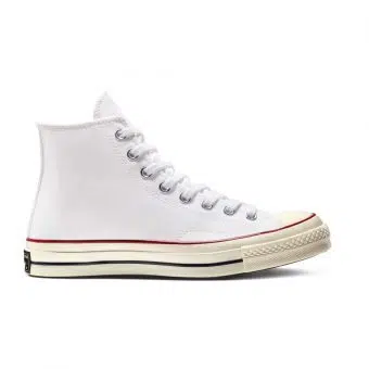 Converse รองเท้าผ้าใบ Chuck 70 Hi | White/Garnet/Egret ( 162056CF0WW )