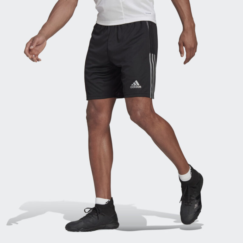 Adidas กางเกงฟุตบอลขาสั้น Tiro Reflective Wording Shorts ( GQ1038 ) - Image 4