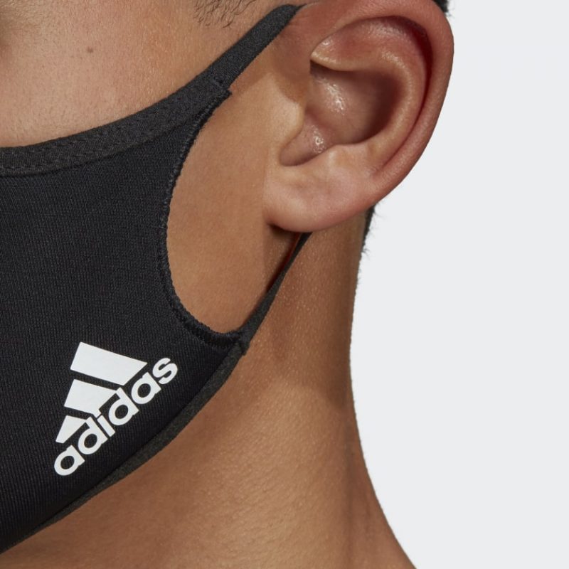 Adidas หน้ากากอนามัย Face Covers 3-Pack M/L ( H08837 ) - Image 5