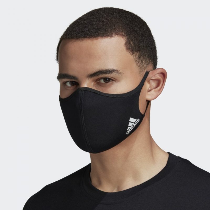 Adidas หน้ากากอนามัย Face Covers 3-Pack M/L ( H08837 ) - Image 7