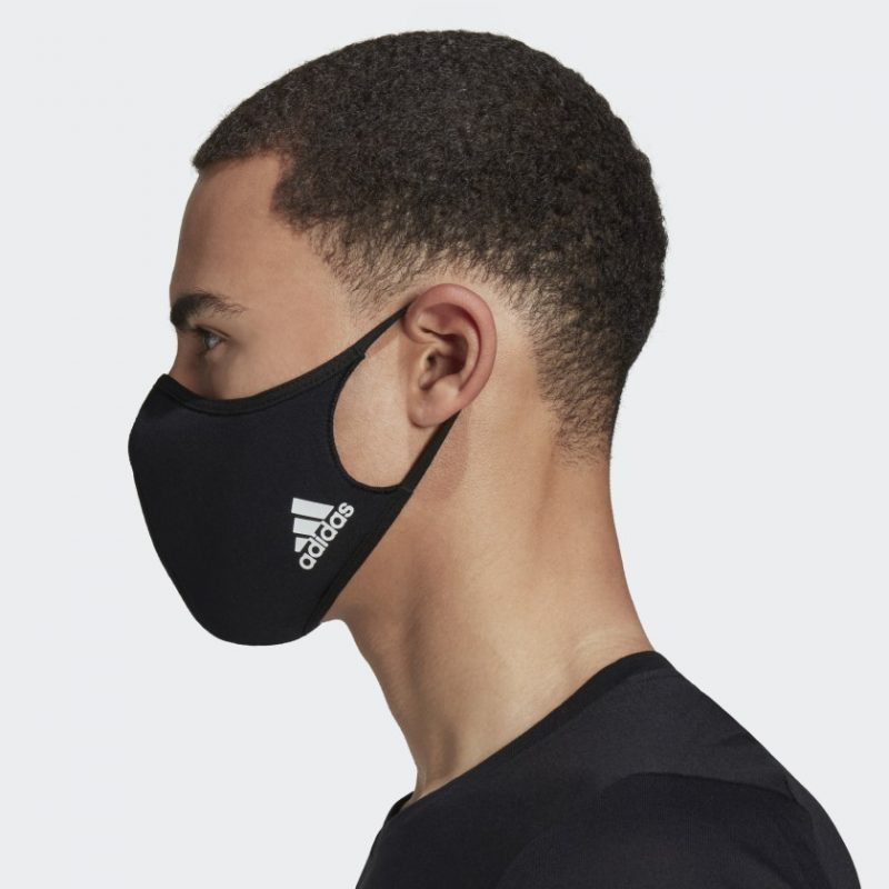 Adidas หน้ากากอนามัย Face Covers 3-Pack M/L ( H08837 ) - Image 8