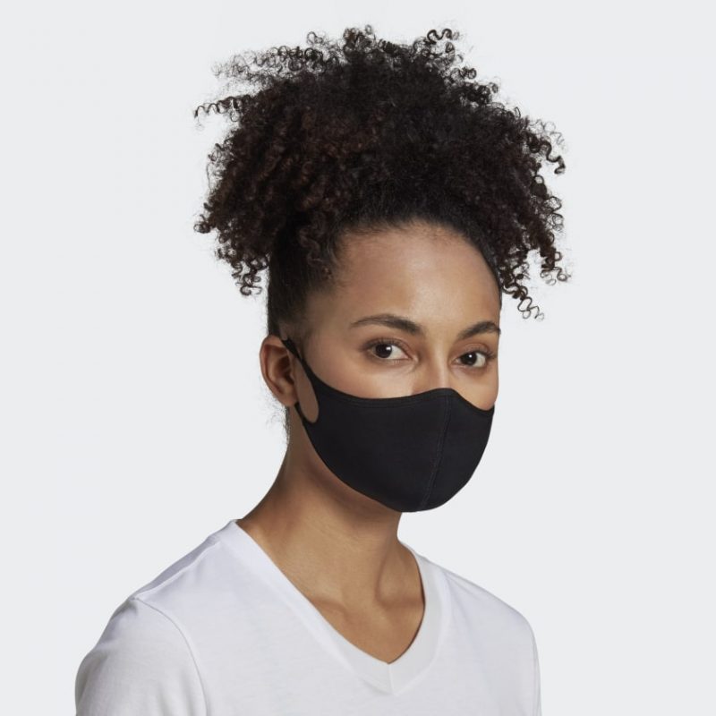 Adidas หน้ากากอนามัย Face Covers 3-Pack M/L ( H08837 ) - Image 9