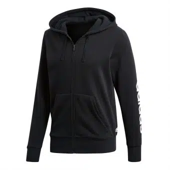 Adidas เสื้อผ้าผู้ชาย Essentials Linear Hoodie ( S98796 )