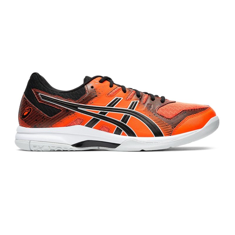 Asics รองเท้าแบดมินตันผู้ชาย Gel-Rocket 9 | Habanero/Black ( 1071A030-601 )