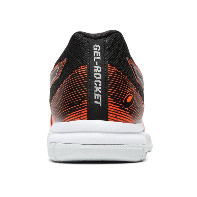 Asics รองเท้าแบดมินตันผู้ชาย Gel-Rocket 9 | Habanero/Black ( 1071A030-601 ) - Image 5