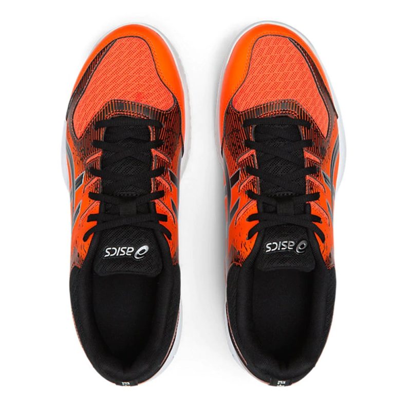 Asics รองเท้าแบดมินตันผู้ชาย Gel-Rocket 9 | Habanero/Black ( 1071A030-601 ) - Image 6