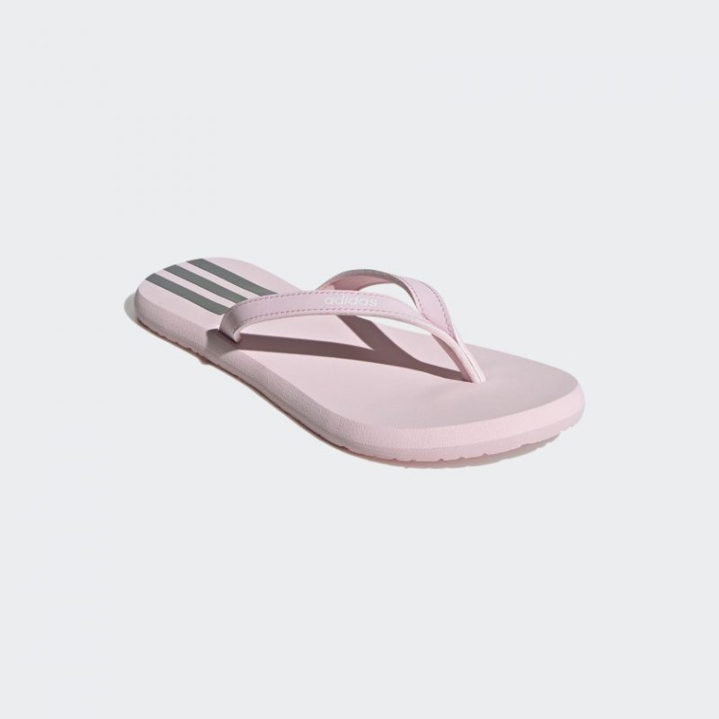 Adidas รองเท้าแตะแบบหนีบ Eezay Flip Flop | Clear Pink/Iridescent/Cloud White ( FY8112 ) - Image 2