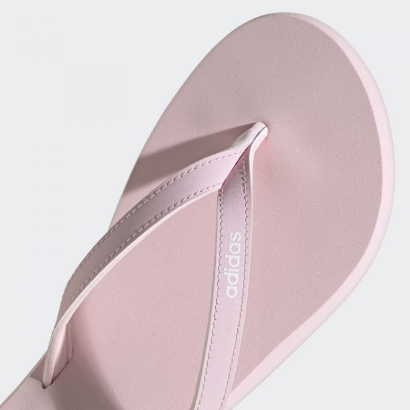 Adidas รองเท้าแตะแบบหนีบ Eezay Flip Flop | Clear Pink/Iridescent/Cloud White ( FY8112 ) - Image 7