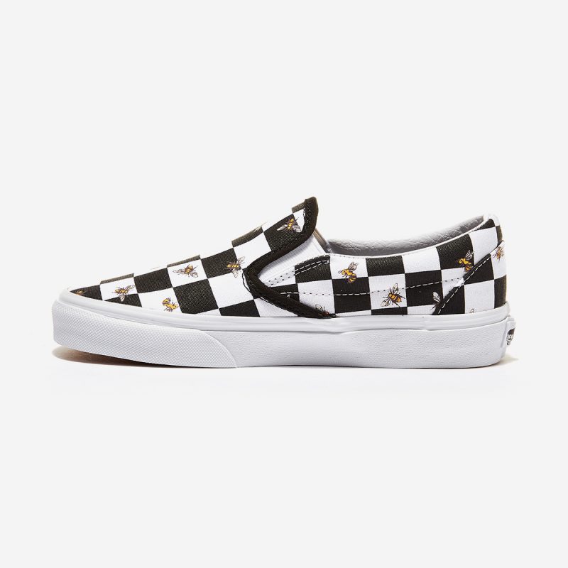 bee check old skool vans