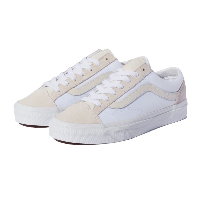 Vans รองเท้าผ้าใบ Style 36 Classic Sport | Marshmallow/True White ( VN0A54F69LX ) - Image 10