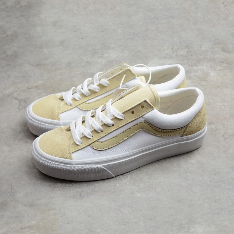 Vans รองเท้าผ้าใบ Style 36 Classic Sport | Marshmallow/True White ( VN0A54F69LX ) - Image 7