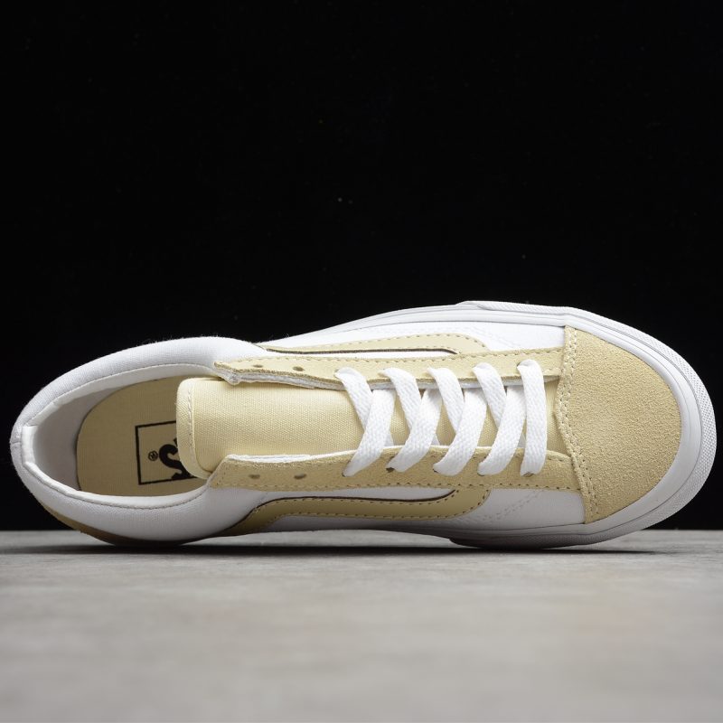 Vans รองเท้าผ้าใบ Style 36 Classic Sport | Marshmallow/True White ( VN0A54F69LX ) - Image 9