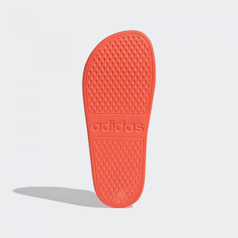 Adidas รองเท้าแตะ Adilette Aqua Slides | Solar Red/Cloud White/Solar Red ( FY8096 ) - Image 6